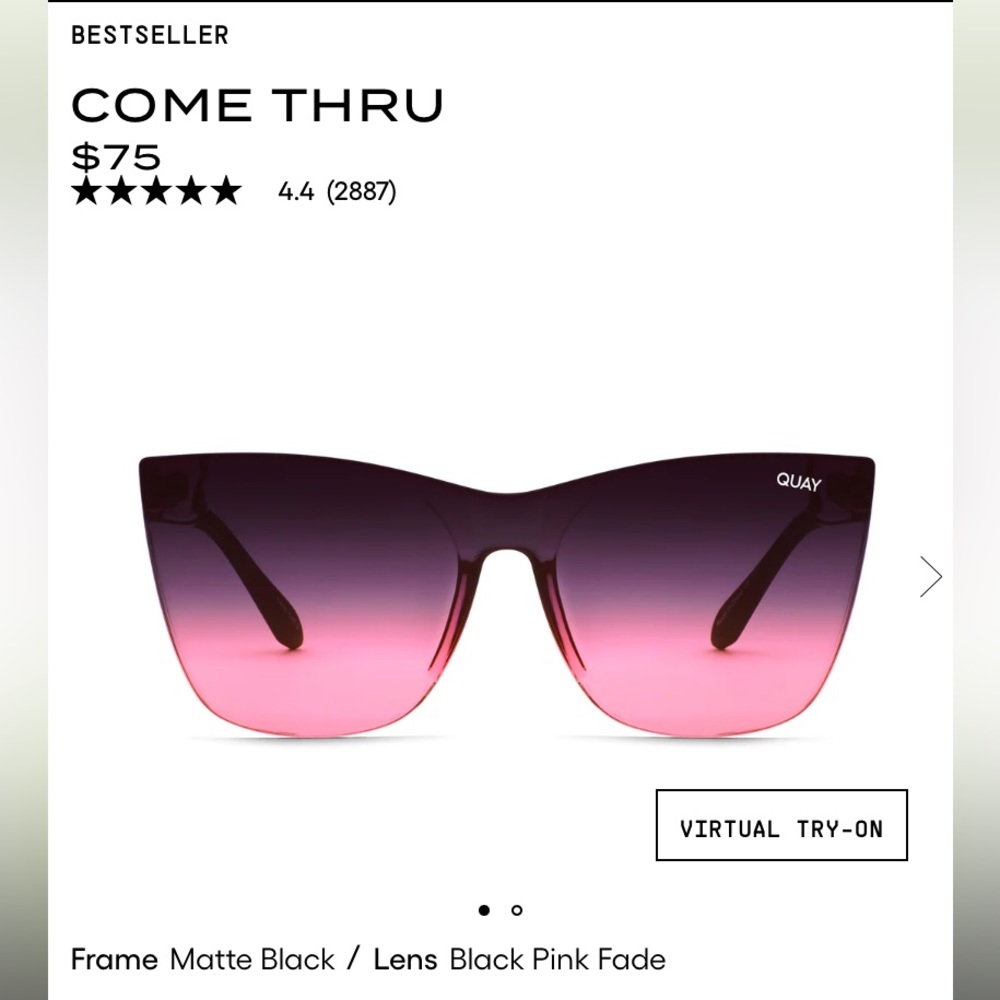 Quay Come Thru Sunglasses